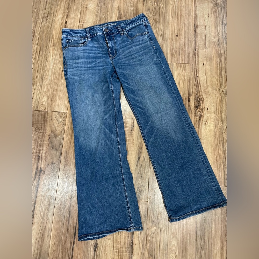 American Eagle - favorite boyfriend Jean. Size 14 short